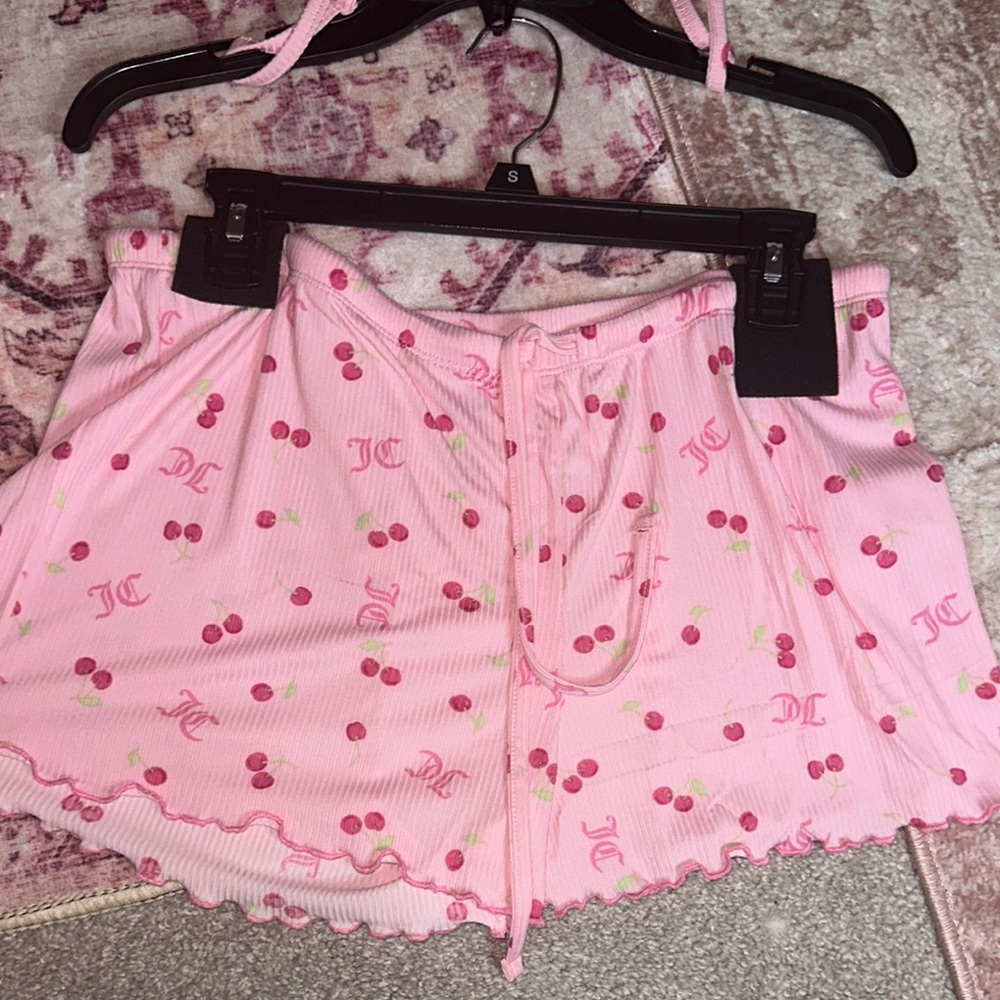 Juicy Couture cherry pajamas - Picture 2 of 2